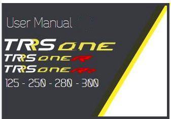 TRS English owners manual 